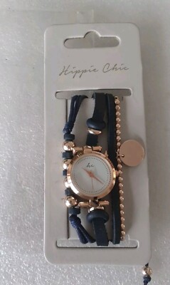 Hippie Chic Ladies Quartz Watch BOHO FESTIVAL BRACELET, HIPPIE/PARTY