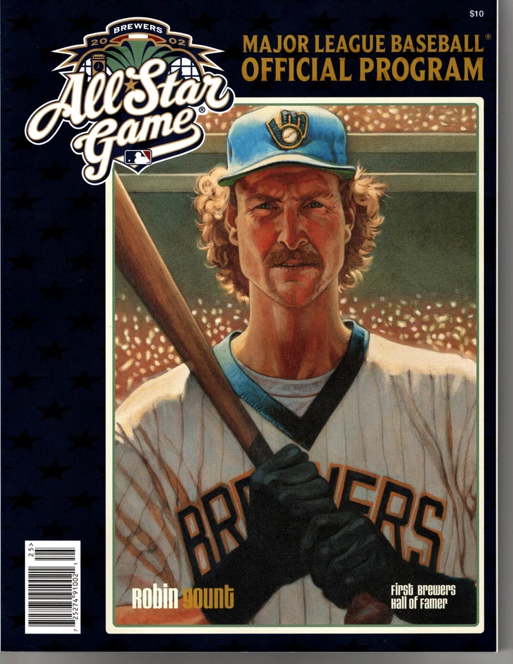 MLB All Star Game Programs 2002 - 5 variaciones - bonos, cuenta, Johnson, Rodríguez Foto 2 de 4