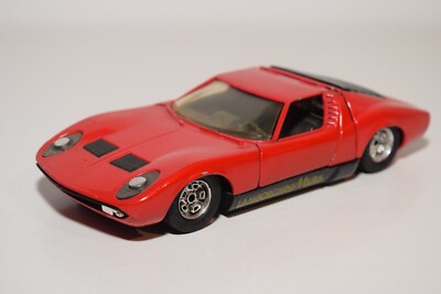 A93 1:28 EIDAI EDAI GRIP JAPAN LAMBORGHINI MIURA RED TOP ZUSTAND