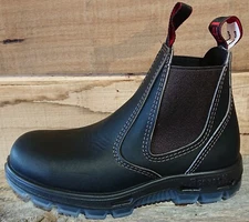 Redback UBOK Non Safety Work Boots. Elastic Sided Bobcat Leather Australian