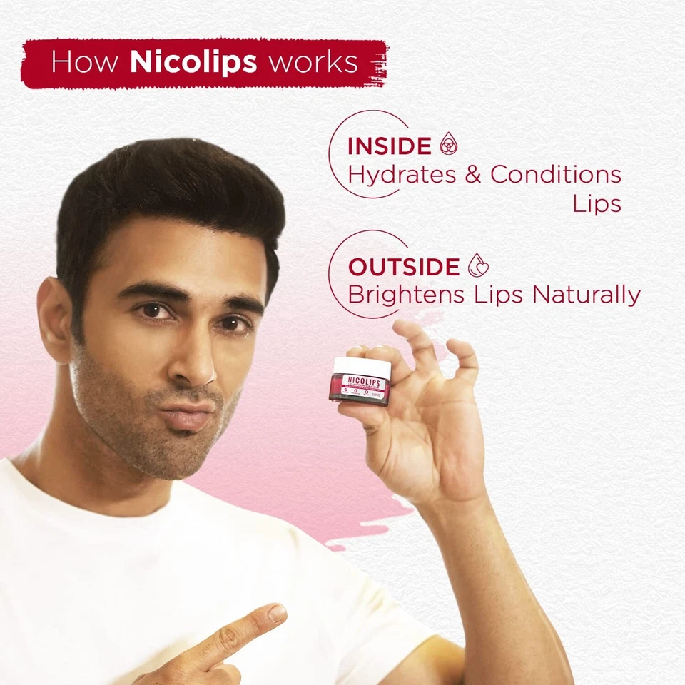 Nicolips Lip Scrub Cream For Lightening And Brightening Black Lips-20gm 0.7oz - Image 4 of 4