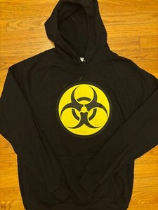 Streetwear Hoodie Capuche Double Ligne Sweat à Capuche Biohazard Vintage Urban Backwoods - Pull Hoodie Cotton Unisex Vêtement Streetwear Imprimé Qualité Graphic Print Hoodie