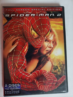 Spider Man 2 Full Screen Special Edition Dvd Ebay
