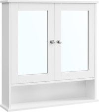 Mueble Gabinete De Pared Colgante Para Ba o Medicinas Gabetas Con Espejo