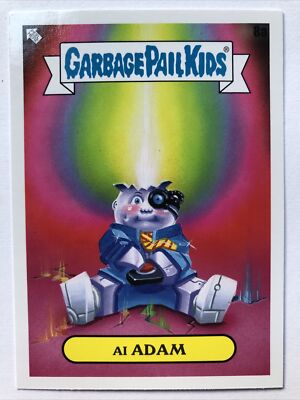 Garbage Pail Kids 2023 Topps Intergoolactic Sticker AI Adam Time Warp 8a