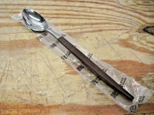 EKCO Eterna Canoe Muffin Stainless MCM Iced Tea Spoon New Old Stock Japan