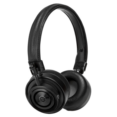 Master & Dynamic MH30 On-Ear Kopfhörer Echtleder, Mikrofon, Alcantara Black, NEU