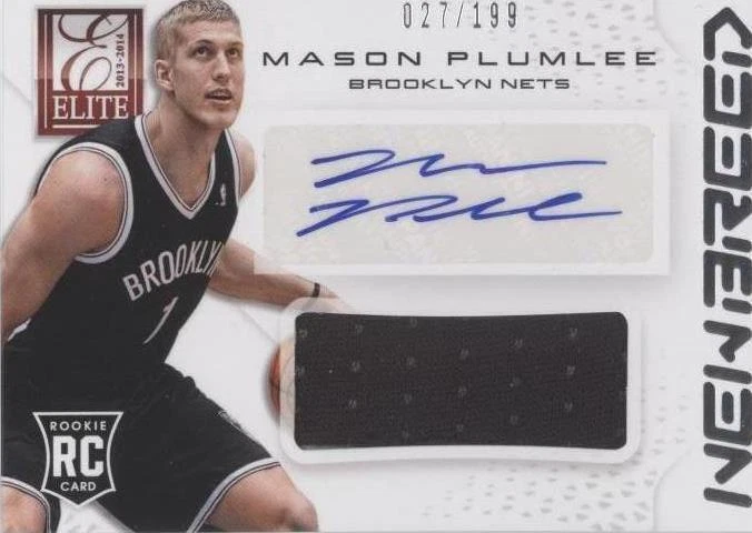 2013-14 Panini Elite - Mason Plumlee #NB-MP