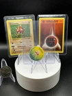 Pokemon 1999 Base Set Hitmonchan Holo Shadowless & 1st Edition Grey Stamp Energy