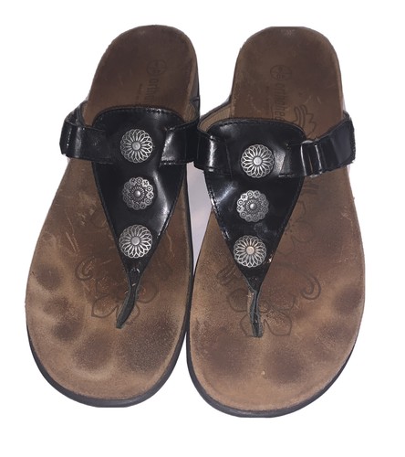 orthaheel flip flops womens