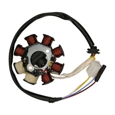 8-Coil 4-Wire Stator Magneto Gy6 50-125cc 4Stroke 139QMB 139QMA 4-Stroke Engine
