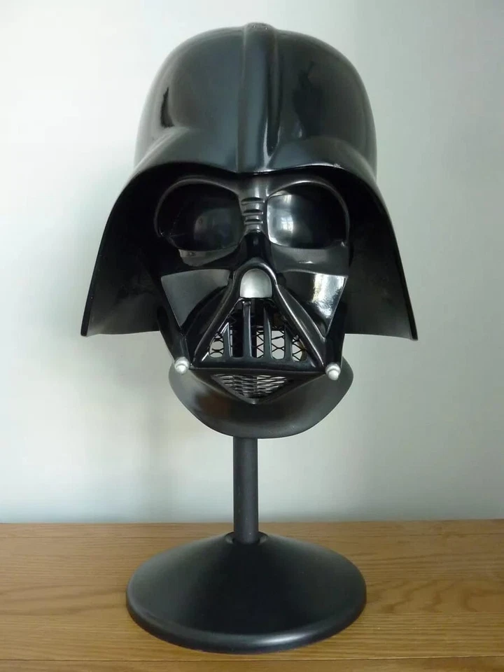 Star Wars Darth Vader Inspired Steel Helmet Empire Strikes Back 1995 Replica - Image 2 of 4