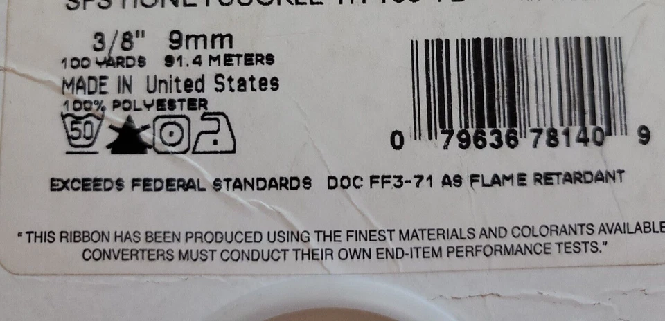 Single Face Satin Ribbon 100% Polyester, 3/8 " 25Yards/ Roll- pink Rose - Image 2 of 4