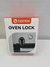 EUDEMON Baby Proof Saftey Black Front Oven Lock NO TOOLS NEEDED. Brand New 
