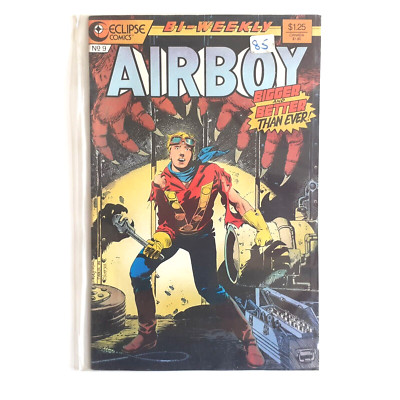 Airboy No.9, Eclipse Comics, Vintage Single Issue, Nov 1986, Mint Condition