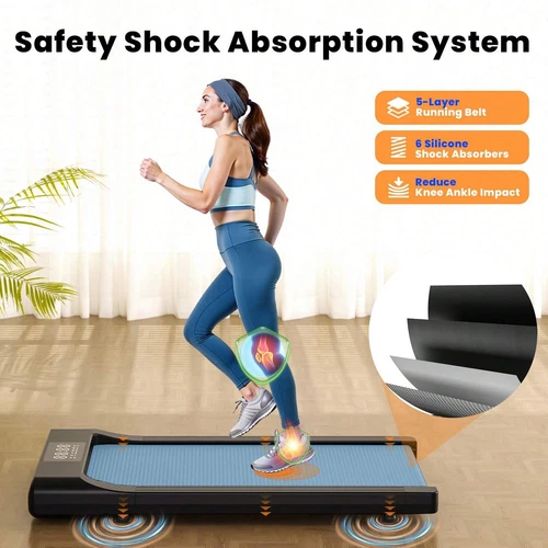 Smart Walking Pad Under Desk Treadmill 2 In 1 Portable Walking Pad-ZHB