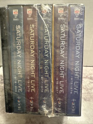Saturday Night Live Complete 1st Five Seasons on 37 Dvd's Time
