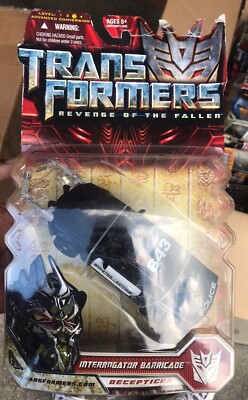Transformers Movie Rotf Interrogator Barricade MISB 2008 Rare