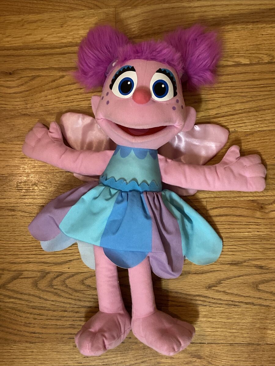 SESAME STREET ABBY CADABBY 17” PLUSH DOLL Fairy Wings Hasbro SESAME STREET ABBY CADABBY 17” PLUSH DOLL Fairy Wings Hasbro