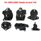 6PC Motor Mounts Set for 2003-2007 Honda Accord 3.0L V6 Auto Trans