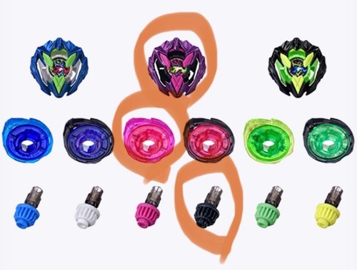 BEYBLADE X UX-00 Dran buster 1-60A color choice booster violet - Picture 5 of 5