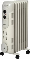 Dimplex DEOC15 Electric Oil Filled Column Radiator 1.5kW Heater White 3 Setting
