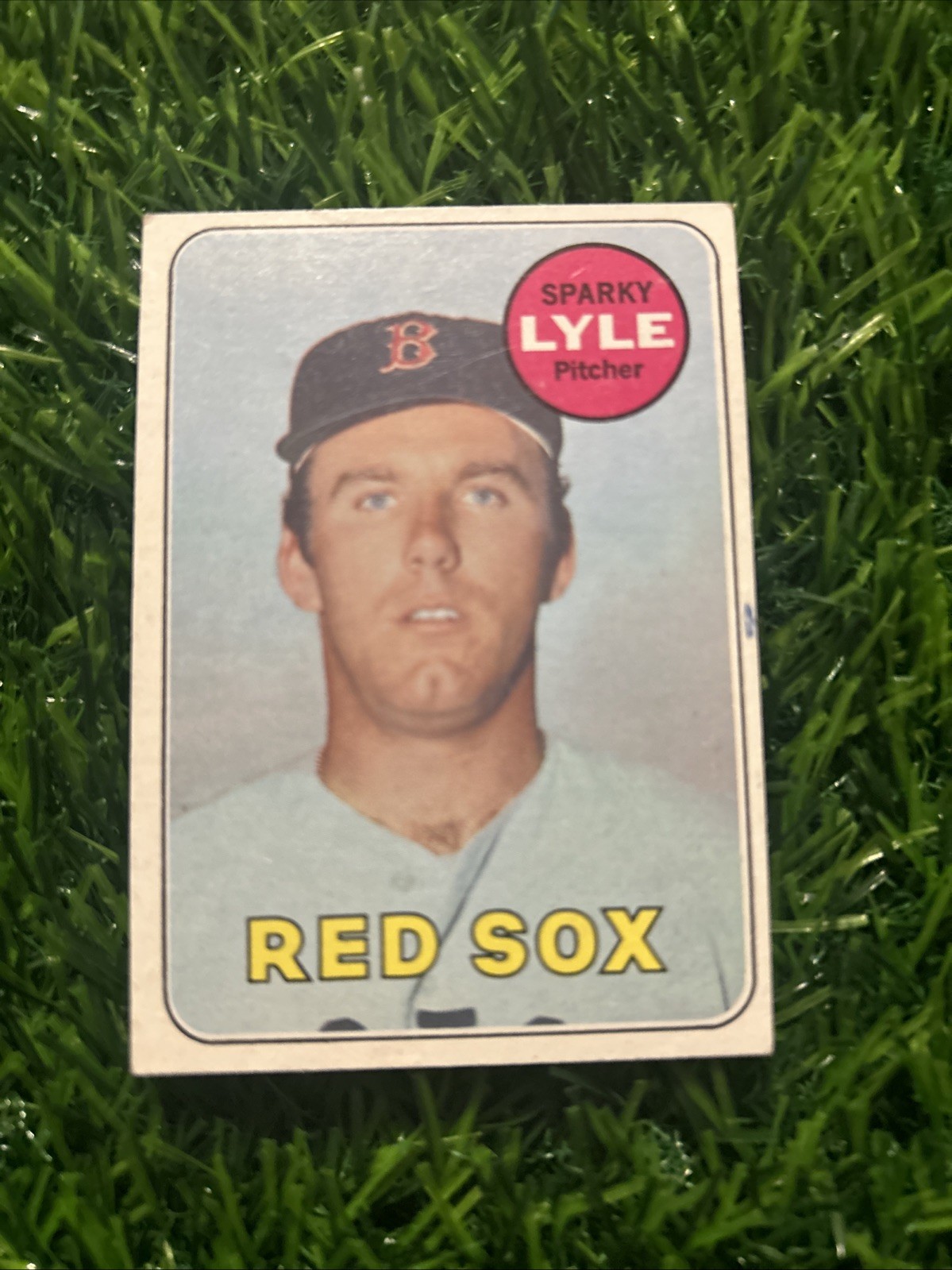 1969 Topps Sparky Lyle RC #311 Vintage Rookie RED SOX MLB Relief Pitcher C13