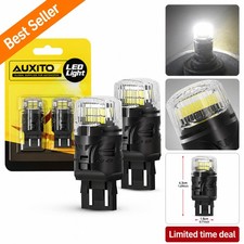 T20 7443 7440 W21W LED Bulbs Canbus Error Free Reverse Parking Light 6500K