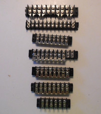 7 pcs Connector Terminal Blocks Double Row Screw Terminals Barrier Strips