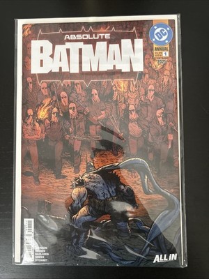 Absolute Batman Annual #1 2025 DC Cover A First Print Scott Snyder NM Key