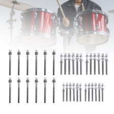12 Pieces Drum Screw with Washers Metal Percussion Instrument Parts Hardware