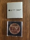 1985 Royal Canadian Mint 100th Anniversary National Parks Proof Silver Dollar