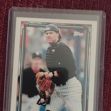 Topps 1992 Matt Merullo Chicago White Sox Baseball Card #615 Base Set