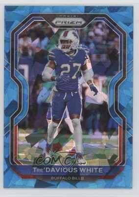 2020 Panini Prizm Blue Ice Prizm 47/99 Tre'Davious White #7 0o6m