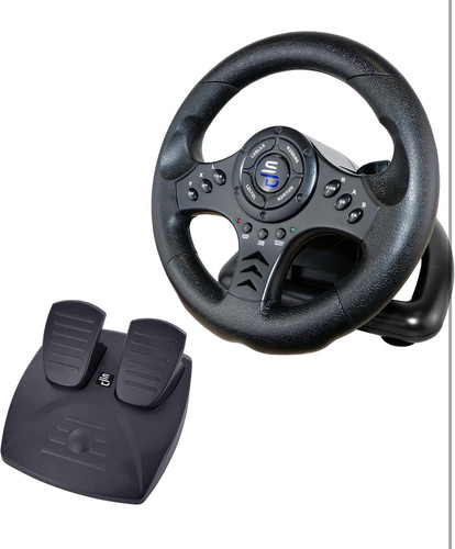 Racing Steering Wheel with Pedals & Shifters - Picture 6 of 8
