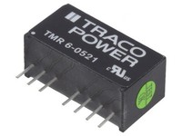 Tmr 6-0521 Wandler: Dc/Dc 6W Ueing: 4,5-9VDC Uausg: 5VDC Uausg2: -5VDC SIP8 Trac