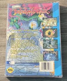 Dragon's Lair Sega CD Complete With Disc Original Case & Manual