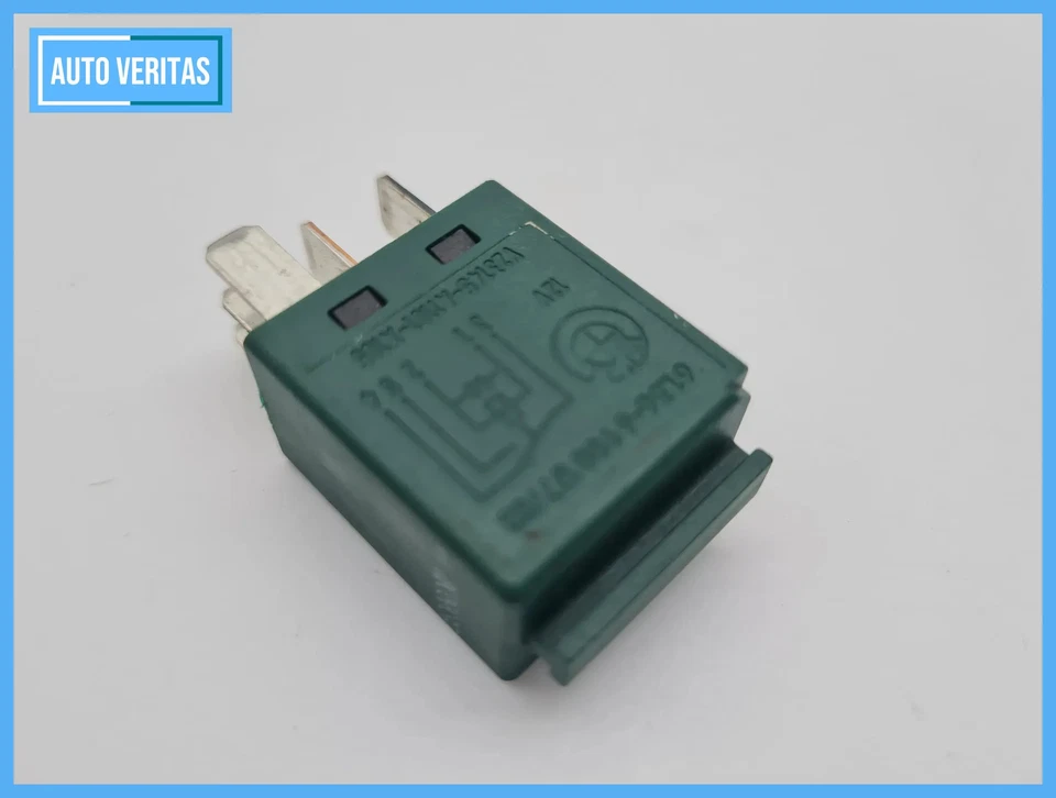 Original BMW 1er/2er/3er/5er/6er/X1/X2/X3/X5 Relay Green 61366980177 - Image 3 of 4