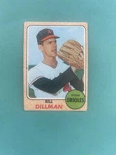 1968 Topps Bill Dillman High # #466 EX