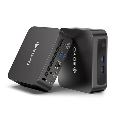 SOYO Y5 Mini PC Intel I3 4030U 8GB RAM 128GB SSD Windows 10 WiFi BT4 2 Desktop