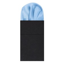 Pre-folded Pocket Squares for Men Solid Suit Handkerchiefs on Card