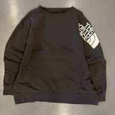 The North Face women  s black crewneck sweatshirt
