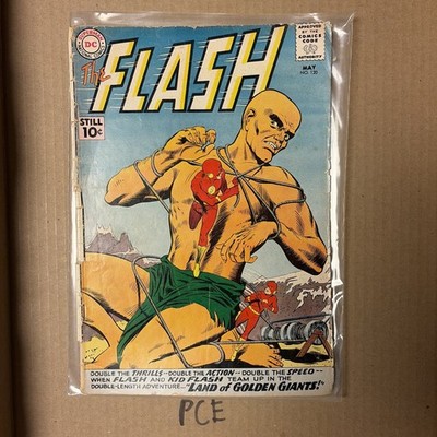 The Flash # 120 Kid Flash Team-Up Infantino DC Comics 1961