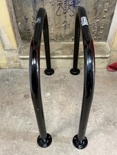 Pair Of Galvanized Sheffield Cycle Bike Stand Barrier FREE MANCHESTER DELIVERY