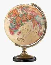 Replogle Sierra Desktop Globe, Antique 12"