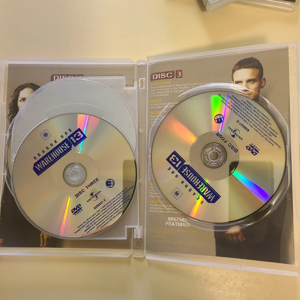 Warehouse 13 Seasons 1-3 | 12-DVD Set Region 4 Sci-fi 2009 Syfy Network - image 4 of 4