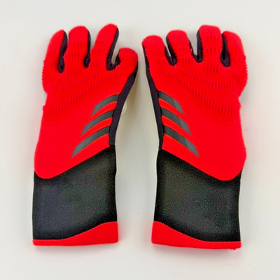 Adidas Predator Pro PC Goalkeeper Gloves Soccer Turbo Black Red Size 9 NWT IX386