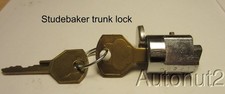 Studebaker Trunk Lock 1942 1946 1947 1948 1949 1950 Champion Models Studebaker Trunk Lock 1942 1946 1947 1948 1949 1950 Champion Models