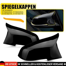 Spiegelkappen zum Austausch Geeignet f�r BMW F20 F21 F22 F30 F32 F36 Auto Glanz