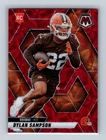 2025 Panini Mosaic Football Red Scope Dylan Sampson #355
